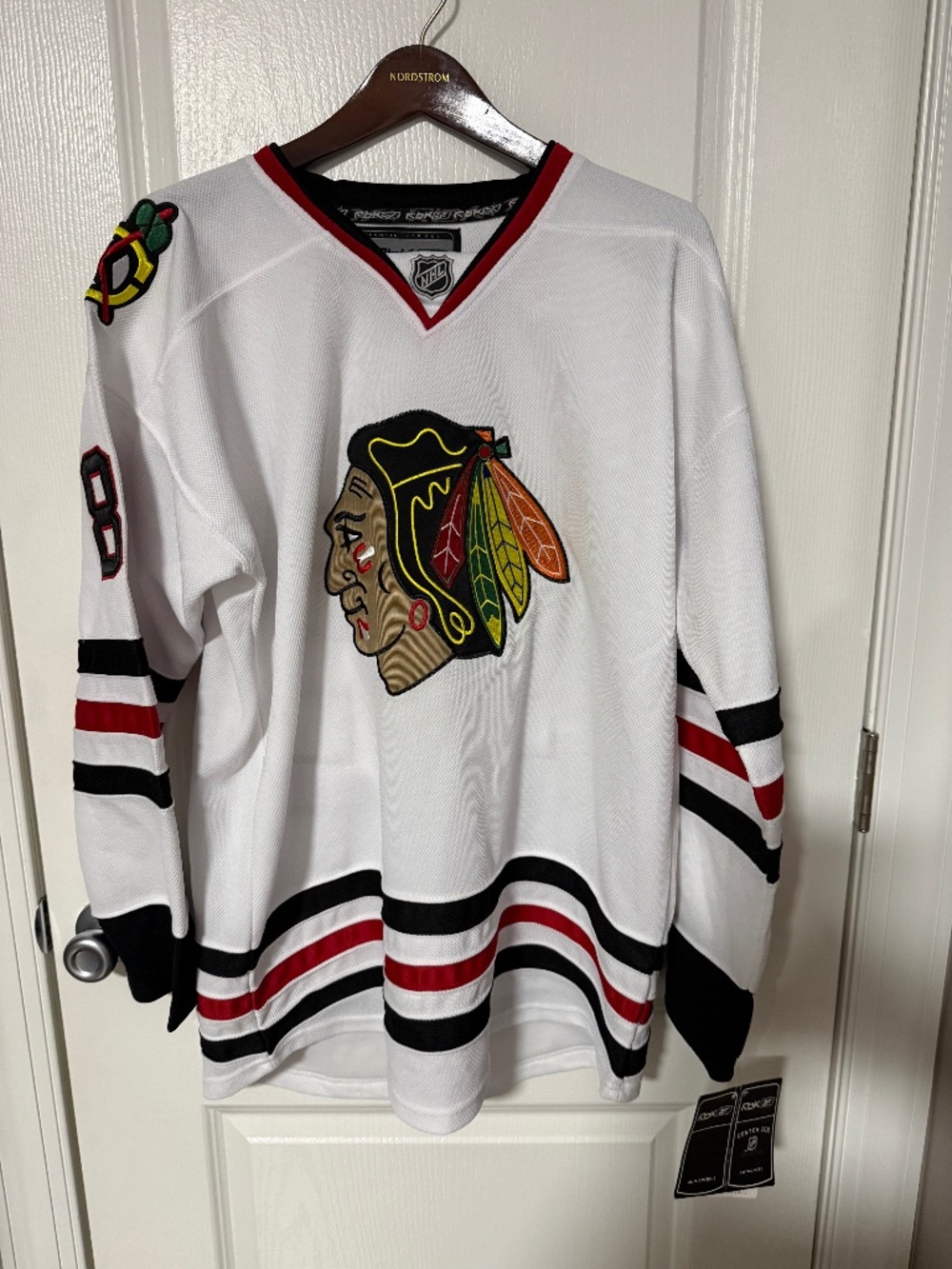 Reebok Chicago Blackhawks Patrick Kane #88 Center Ice Jersey Size 50